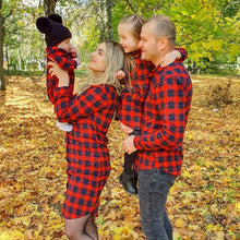 Load image into Gallery viewer, Parent Child Outfit Mother And Daughter Shirt Dress Print