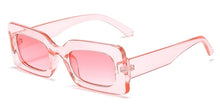 Load image into Gallery viewer, Trend Vintage Rectangle Big Frame Purple Sunglasses
