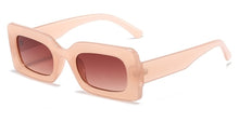 Load image into Gallery viewer, Trend Vintage Rectangle Big Frame Purple Sunglasses