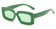 Load image into Gallery viewer, Trend Vintage Rectangle Big Frame Purple Sunglasses