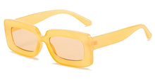 Load image into Gallery viewer, Trend Vintage Rectangle Big Frame Purple Sunglasses