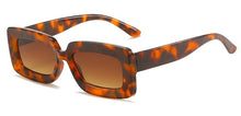 Load image into Gallery viewer, Trend Vintage Rectangle Big Frame Purple Sunglasses