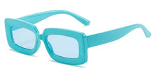 Load image into Gallery viewer, Trend Vintage Rectangle Big Frame Purple Sunglasses