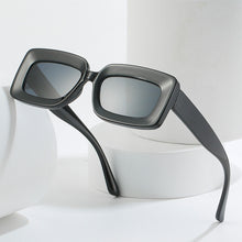 Load image into Gallery viewer, Trend Vintage Rectangle Big Frame Purple Sunglasses