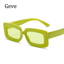 Load image into Gallery viewer, Trend Vintage Rectangle Big Frame Purple Sunglasses