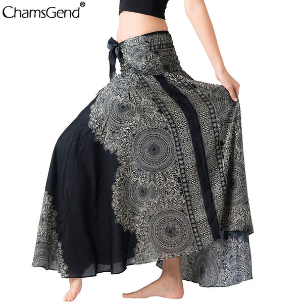 Long Hippie Bohemian Bandage Skirt Gypsy Boho Lace