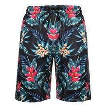 Load image into Gallery viewer, Print Mesh Inner Plus Size Swimwear Men Swim Shorts Swimming Trunks