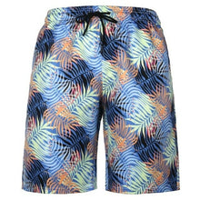 Load image into Gallery viewer, Print Mesh Inner Plus Size Swimwear Men Swim Shorts Swimming Trunks