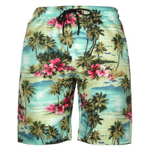 Load image into Gallery viewer, Print Mesh Inner Plus Size Swimwear Men Swim Shorts Swimming Trunks