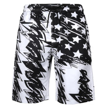 Load image into Gallery viewer, Print Mesh Inner Plus Size Swimwear Men Swim Shorts Swimming Trunks