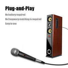 Load image into Gallery viewer, Professional Dynamic Wired Microphone Metal Handheld Karaoke Vocal For