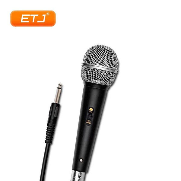 Professional Dynamic Wired Microphone Metal Handheld Karaoke Vocal For