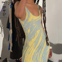 Load image into Gallery viewer, Prin Dress Summer Sleeveless Sexy Bodycon women - Sophornlilly