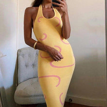 Load image into Gallery viewer, Prin Dress Summer Sleeveless Sexy Bodycon women - Sophornlilly