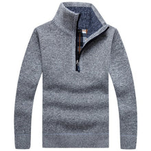 Load image into Gallery viewer, Pullover Thick Warm Knitted Sweater Solid Fashion