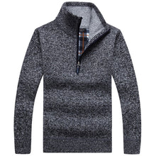Load image into Gallery viewer, Pullover Thick Warm Knitted Sweater Solid Fashion