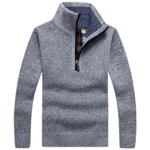 Load image into Gallery viewer, Pullover Thick Warm Knitted Sweater Solid Fashion