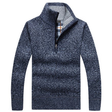 Load image into Gallery viewer, Pullover Thick Warm Knitted Sweater Solid Fashion