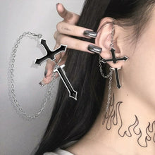 Load image into Gallery viewer, Punk Butterfly Clip Earring for Teens Women Snake Ear Cuffs Zinc Alloy