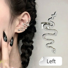 Load image into Gallery viewer, Punk Butterfly Clip Earring for Teens Women Snake Ear Cuffs Zinc Alloy