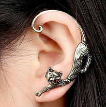 Load image into Gallery viewer, Punk Butterfly Clip Earring for Teens Women Snake Ear Cuffs Zinc Alloy