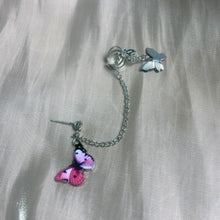 Load image into Gallery viewer, Punk Butterfly Clip Earring for Teens Women Snake Ear Cuffs Zinc Alloy