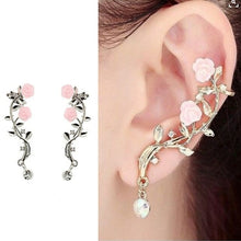 Load image into Gallery viewer, Punk Butterfly Clip Earring for Teens Women Snake Ear Cuffs Zinc Alloy