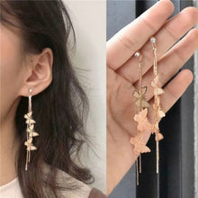 Load image into Gallery viewer, Punk Butterfly Clip Earring for Teens Women Snake Ear Cuffs Zinc Alloy
