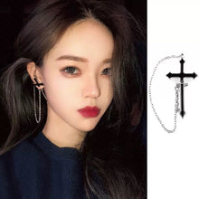 Load image into Gallery viewer, Punk Butterfly Clip Earring for Teens Women Snake Ear Cuffs Zinc Alloy