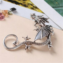 Load image into Gallery viewer, Punk Gothic Rock Dragon Snake Earring Vintage Ear Cuff