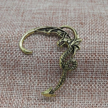Load image into Gallery viewer, Punk Gothic Rock Dragon Snake Earring Vintage Ear Cuff
