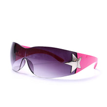 Load image into Gallery viewer, Punk Sports Sunglasses Women Brand Designer Wrap Around Sun Glasses