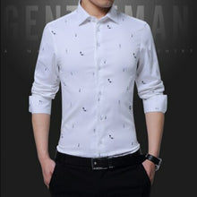 Load image into Gallery viewer, Pure Cotton Shirts For Men High Quality Long Sleeve Fashion Checkered