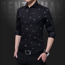 Load image into Gallery viewer, Pure Cotton Shirts For Men High Quality Long Sleeve Fashion Checkered