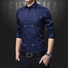 Load image into Gallery viewer, Pure Cotton Shirts For Men High Quality Long Sleeve Fashion Checkered