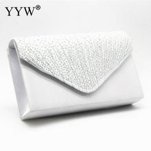 Load image into Gallery viewer, Purple Women Wedding Clutch Luxury Handbag Women Bags Designer Clutch