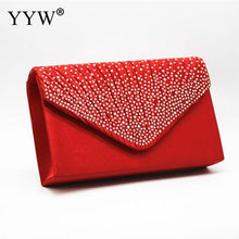 Load image into Gallery viewer, Purple Women Wedding Clutch Luxury Handbag Women Bags Designer Clutch