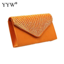 Load image into Gallery viewer, Purple Women Wedding Clutch Luxury Handbag Women Bags Designer Clutch