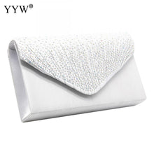 Load image into Gallery viewer, Purple Women Wedding Clutch Luxury Handbag Women Bags Designer Clutch