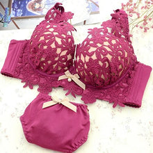Load image into Gallery viewer, Push Up Bra Set Sexy Lingerie Underwear Women Lingerie Set Bra