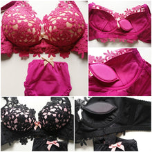 Load image into Gallery viewer, Push Up Bra Set Sexy Lingerie Underwear Women Lingerie Set Bra