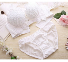 Load image into Gallery viewer, Push Up Bra Set Sexy Lingerie Underwear Women Panties And Bralette