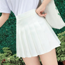 Load image into Gallery viewer, Plaid Summer Women Skirt High Waist Stitching Student