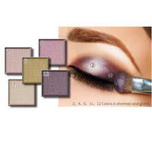 Load image into Gallery viewer, 14 Color Eyeshadow Palette Make Up Earth Eye Shadow Cosmetic