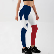 Load image into Gallery viewer, New Arrival Women Leggings US Flag Pentagram Printed
