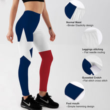 Load image into Gallery viewer, New Arrival Women Leggings US Flag Pentagram Printed