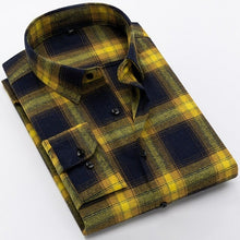 Load image into Gallery viewer, Quality New Arrival  Men's Shirt Fashion Men Long Sleeved Plaid