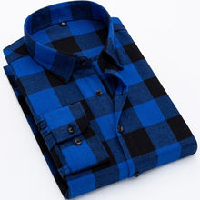 Load image into Gallery viewer, Quality New Arrival  Men's Shirt Fashion Men Long Sleeved Plaid