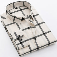 Load image into Gallery viewer, Quality New Arrival  Men's Shirt Fashion Men Long Sleeved Plaid