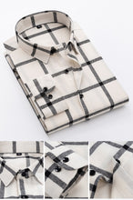 Load image into Gallery viewer, Quality New Arrival  Men's Shirt Fashion Men Long Sleeved Plaid